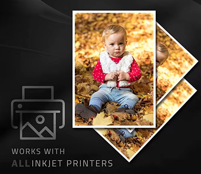 High Quality Waterproof Glossy Inkjet Photo Paper A4 (One Side)