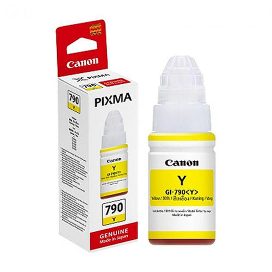 Canon Ink Tank - GI-790 (Yellow) - Genuine Original Ink