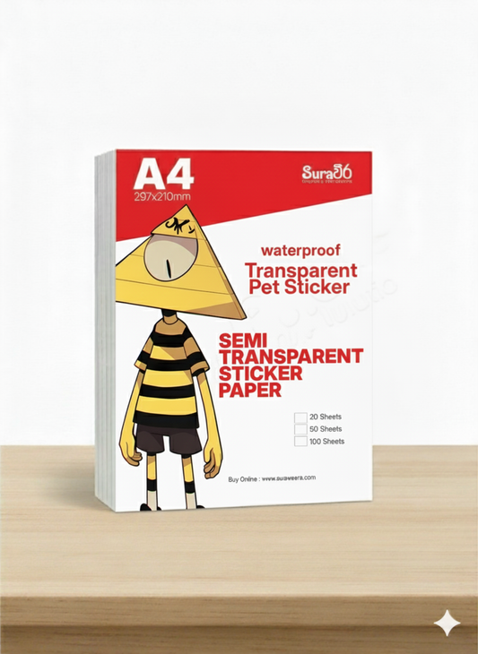 WaterProof transparent inkject sticker - 20 Paper