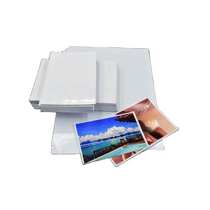 High Quality Waterproof Glossy Inkjet Photo Paper A4 (One Side)High Quality Waterproof Glossy Inkjet Photo Paper A4 (Double Side)