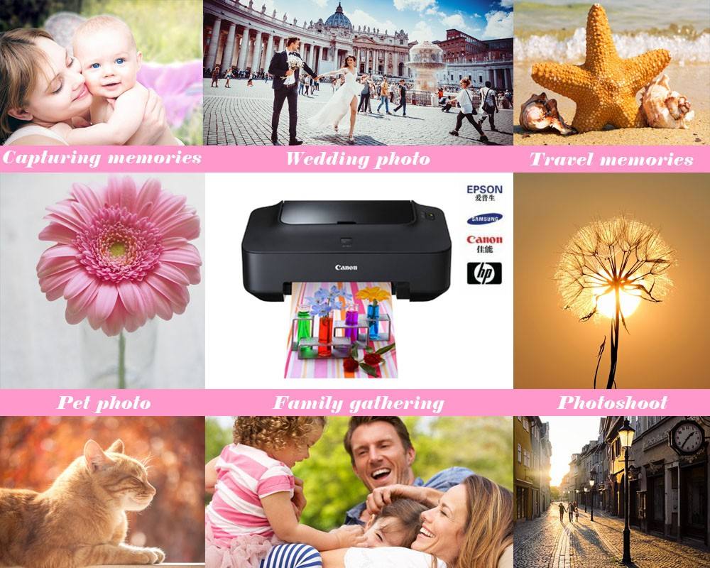 High Quality Waterproof Glossy Inkjet Photo Paper A4 (One Side)